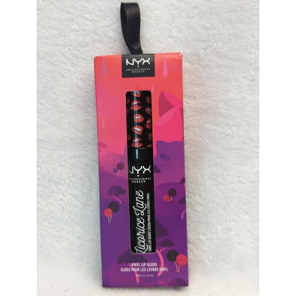 NYX Land of Lollies Lip Gloss Tint Licorice Lane Cherry Cola New in Box